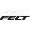 Felt Bicycles DECAL LOGO 6" (WHITE)