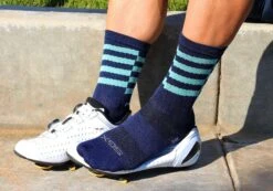 Felt Bicycles -Felt Bicycles navy sock 3